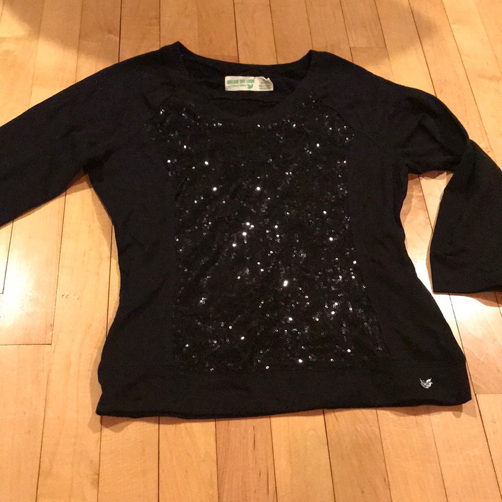 Long sleeve sequin Tee Selena Gomez Dream out loud